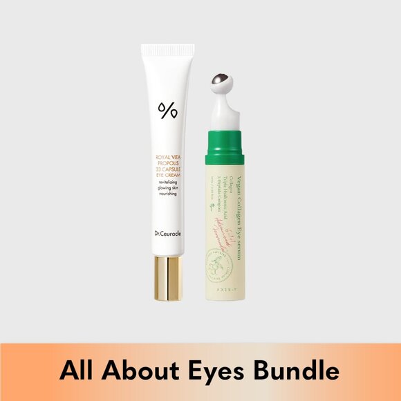 [B_] K-Beauty Eye Care Duo Axis-Y +Dr. Ceuracle | Brightening+Firming Eye Bundle - Picture 1 of 1